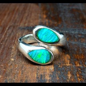 Southwestern Taxco Opal Ring